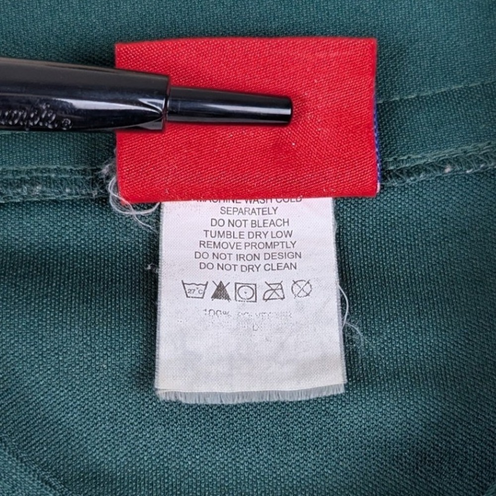 NFL Green Bay Packers Baseball Jersey Green Button Up Embroidered Logo Mens XL - Picture 10 of 12